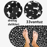 Banyo Duş Kaydırmaz Paspas PUDRA 33 Vantuzlu J.Stone Design 716672